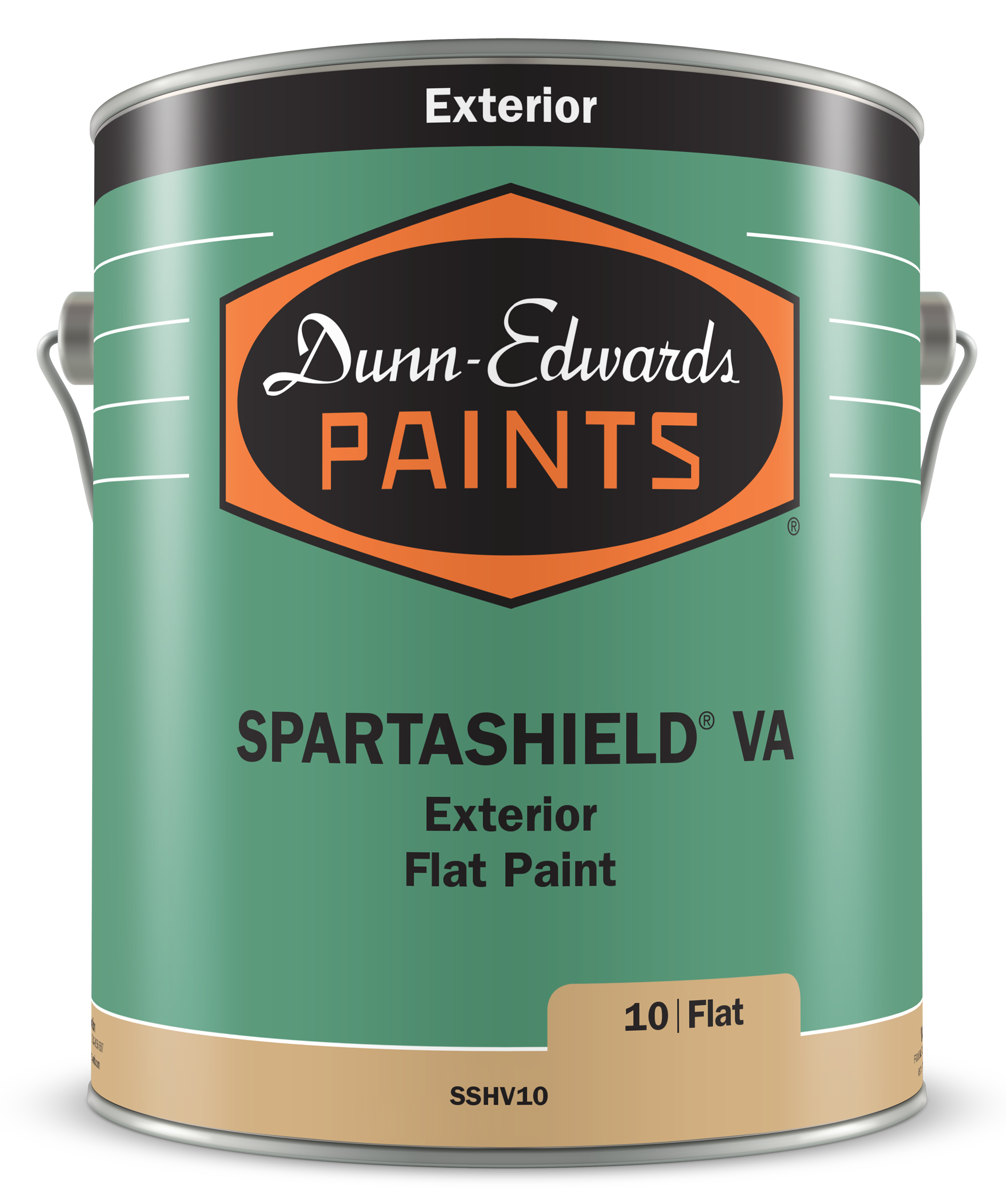 SPARTASHIELD VA Exterior Flat Paint Can