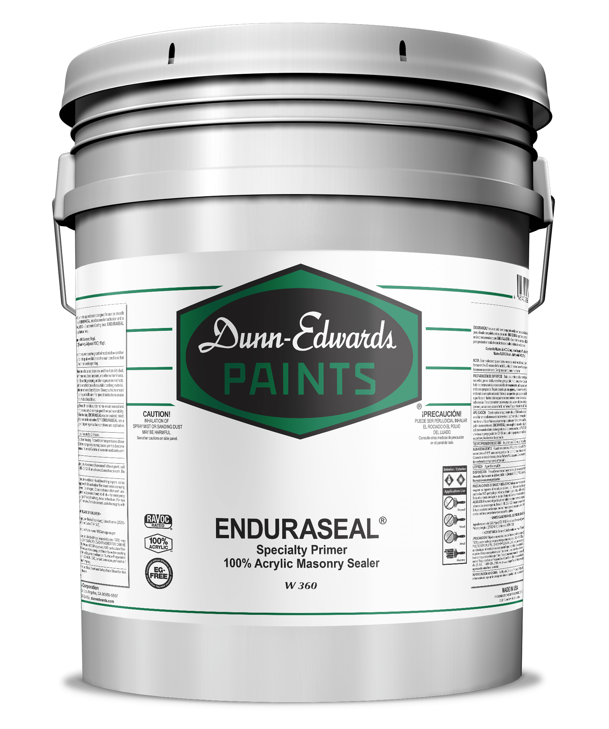 ENDURASEAL Exterior Specialty Primer 100% Acrylic Masonry Sealer Can