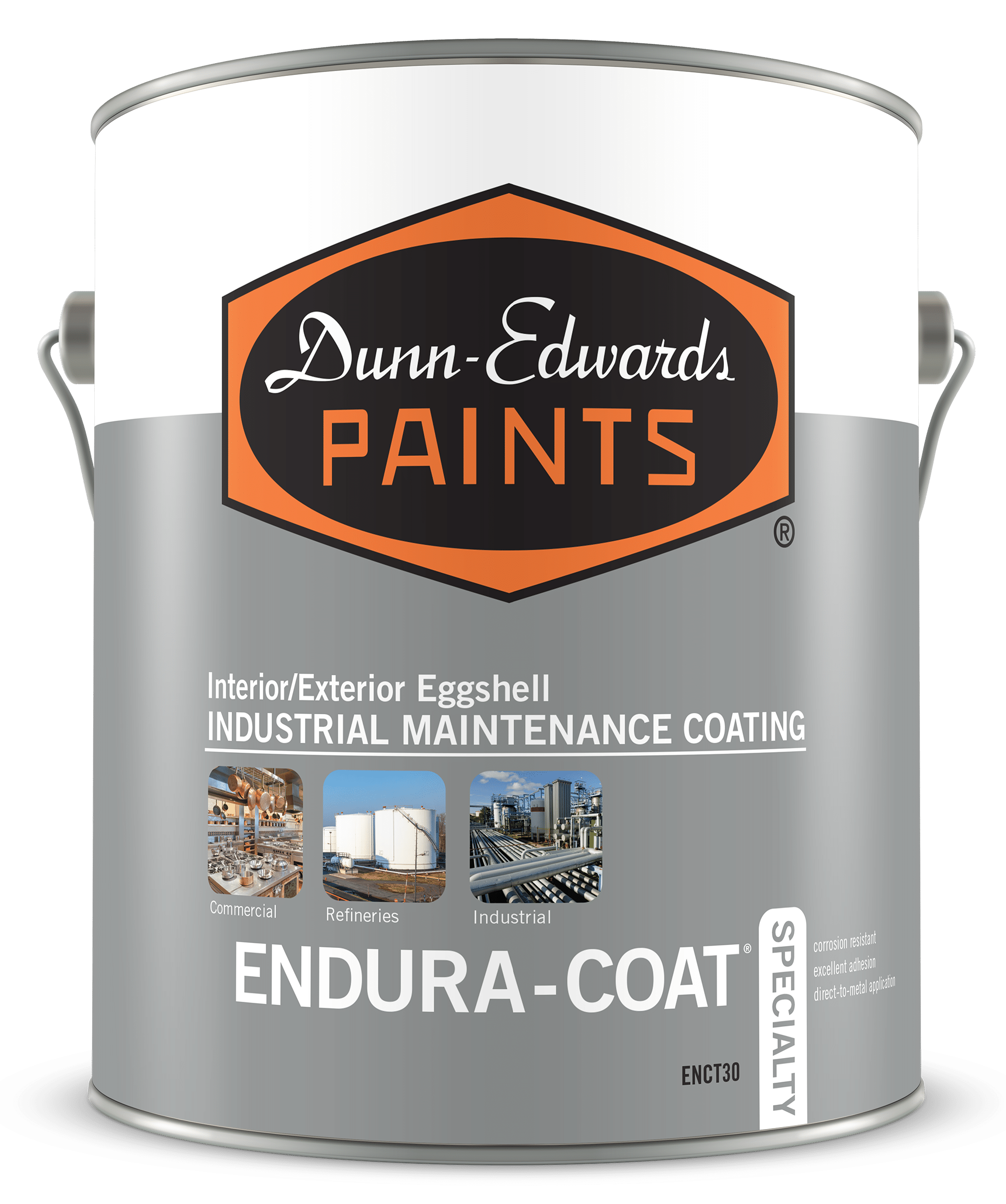 ENDURA-COAT Interior/Exterior Eggshell Industrial Maintenance Coating Can