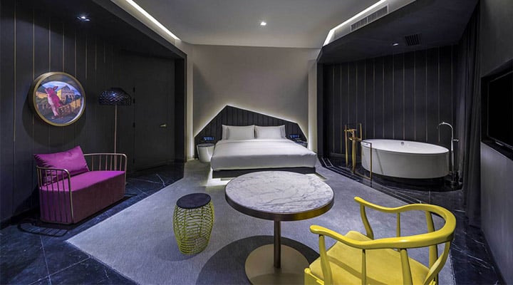 A room full of furniture