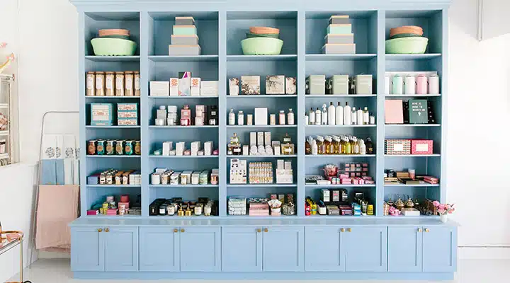 BonjourFete_08292018-0052-720x400 A close up of a shelf