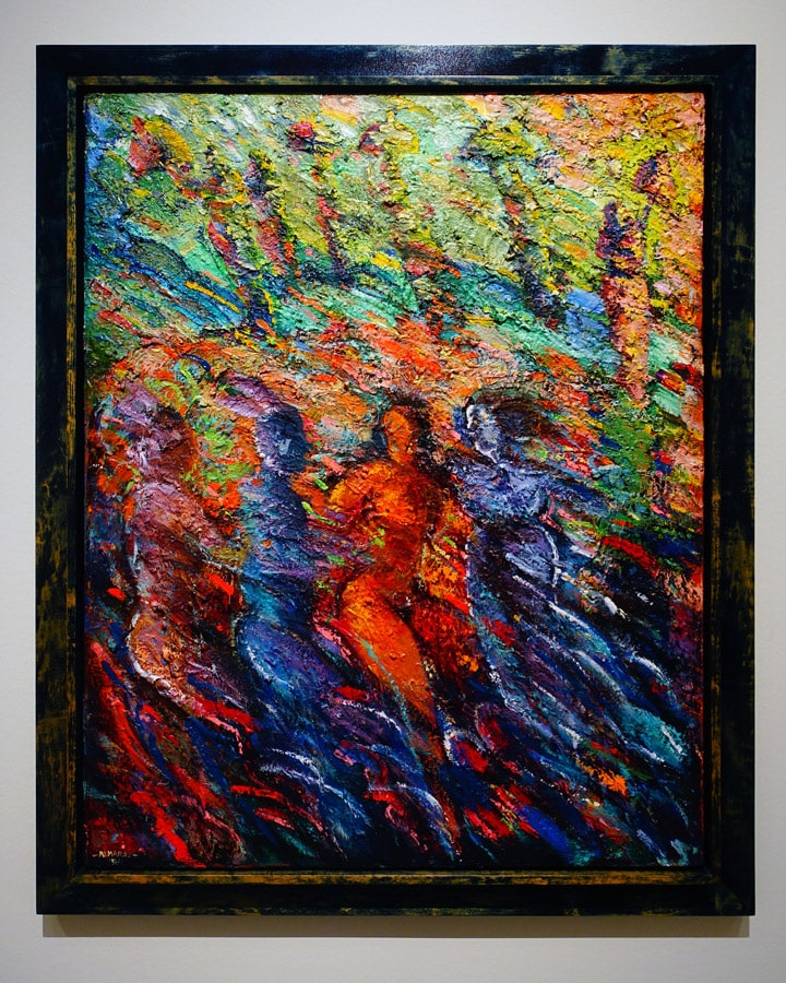 A painting on the wall