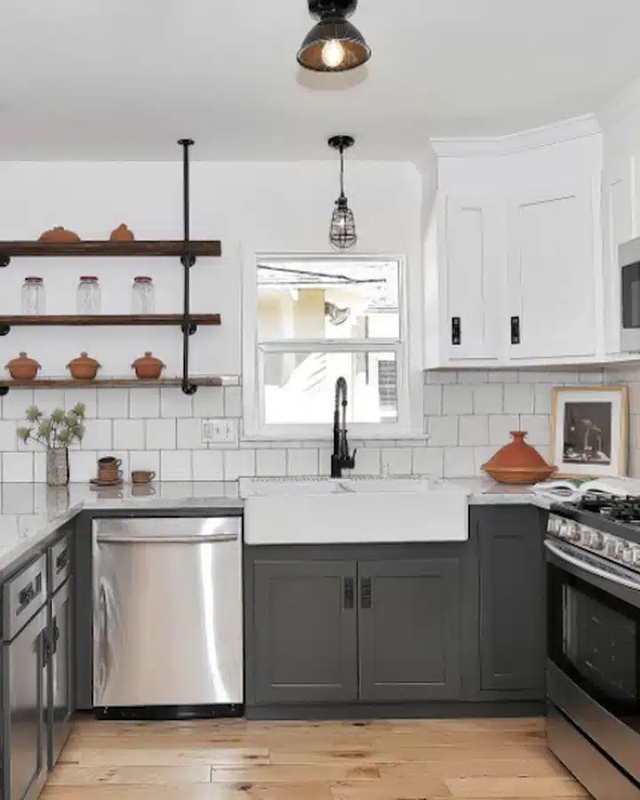 CharmaineDavid-Jet A kitchen with stainless steel appliances and wooden cabinets