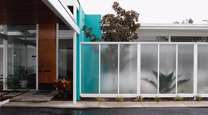 Un jarrón con flores delante de una ventana