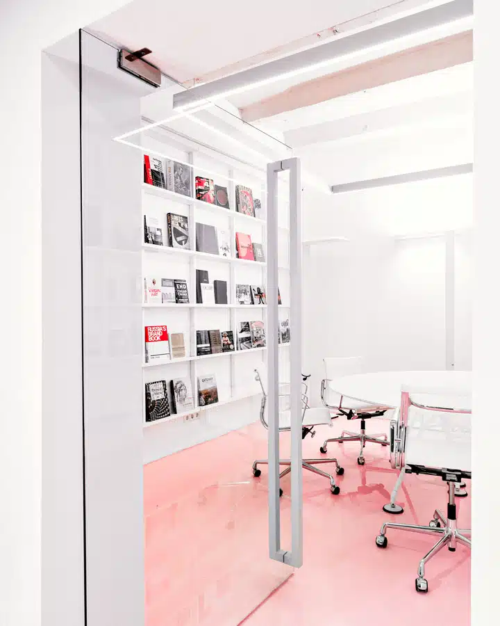 Crosby_Studios_NGRS_office11 A close up of a refrigerator