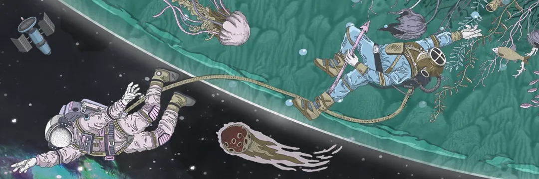 DE_ColorsSpecs_2019_1080x360_ExtremeOdyssey A group of items on a bed