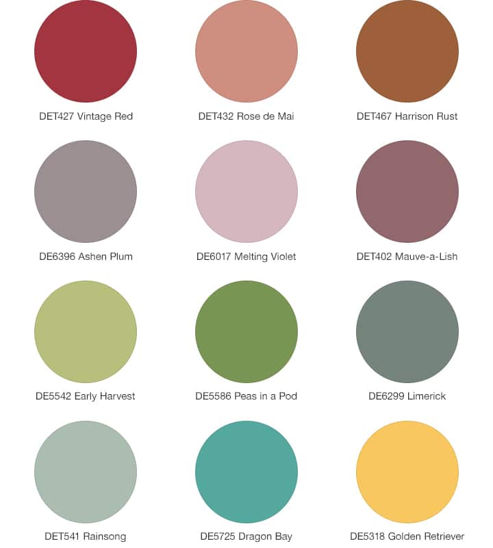 Key Historic Colors