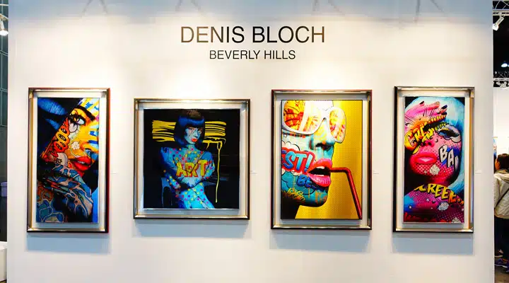 Denis-Bloch A room with art on the wall