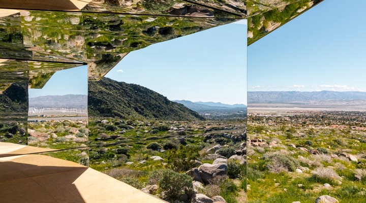 A view of a mountain