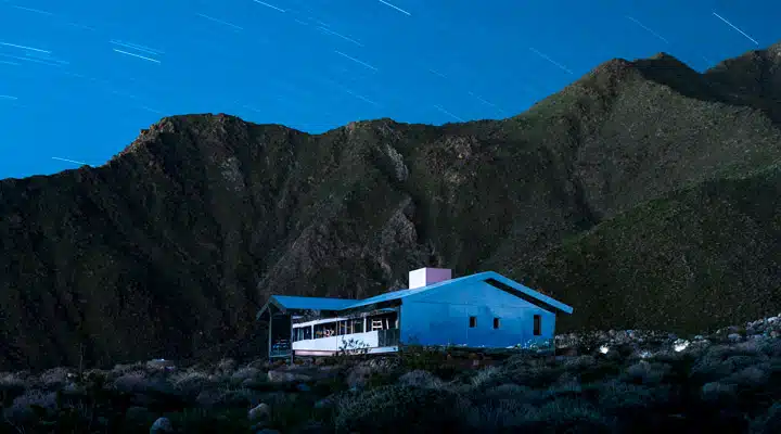 Doug-Aitken-20-Lance-Gerber A sign on the side of a mountain