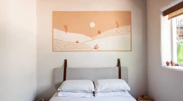 DunnEdwards_Tucson_05292019_0888-720x400 A bedroom with a bed in a room