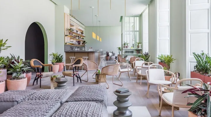 Eden-Locke-reception A dining room table