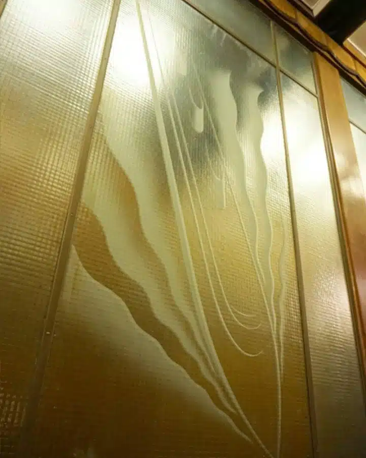 Vista de una estación de metro