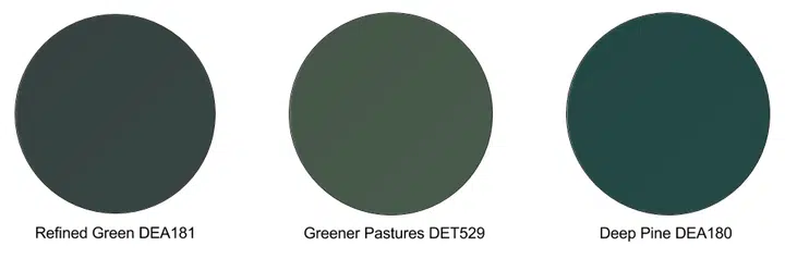 Fall_Colors_-_Greens Shape, circle