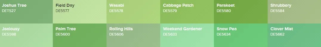 GREENS A screenshot of a cell phone