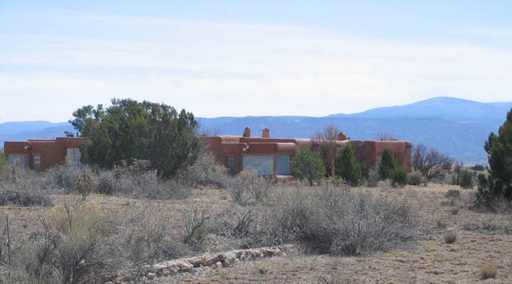 Georgia_OKeefe-720x400 A tree with a mountain in the background