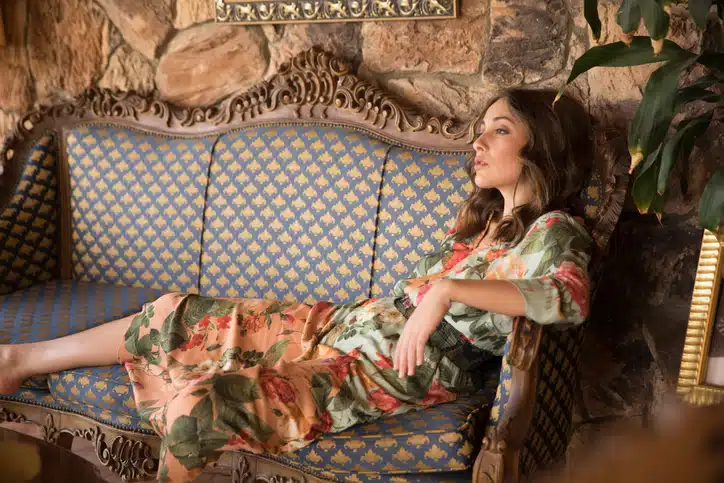 GettyImages-1125778071 A young girl is sleeping in a bed