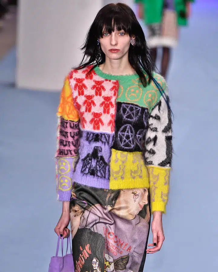 Ashley Williams - Runway - LFW February 2020 A young girl standing in front of a building