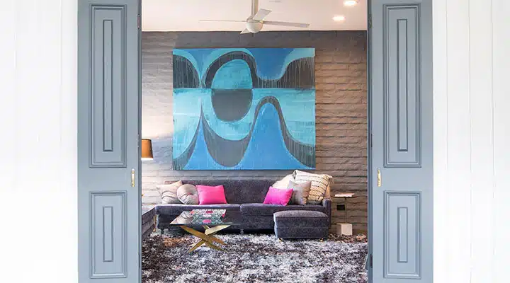 GoldenState_ModernismWeek_4 A close up of a doorway in front of a house