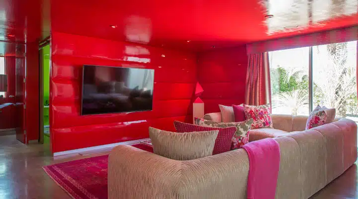 IMG_0111-2 A living room with a pink blanket