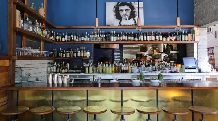 IMG_0163 A dining table in front of a store