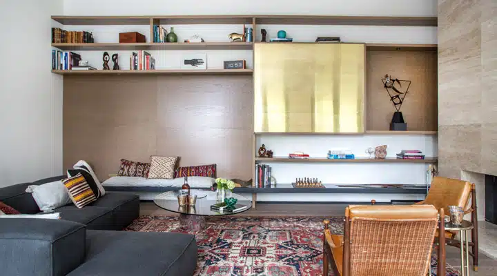 IMG_0242 A room filled with furniture and a fireplace