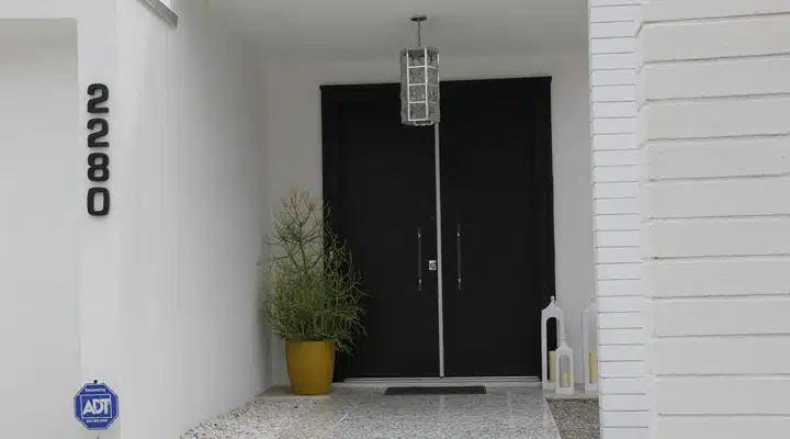 IMG_2224 A person standing in front of a door