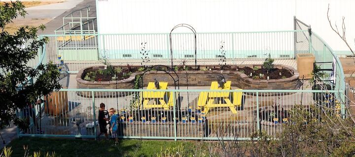 A close up of a cage