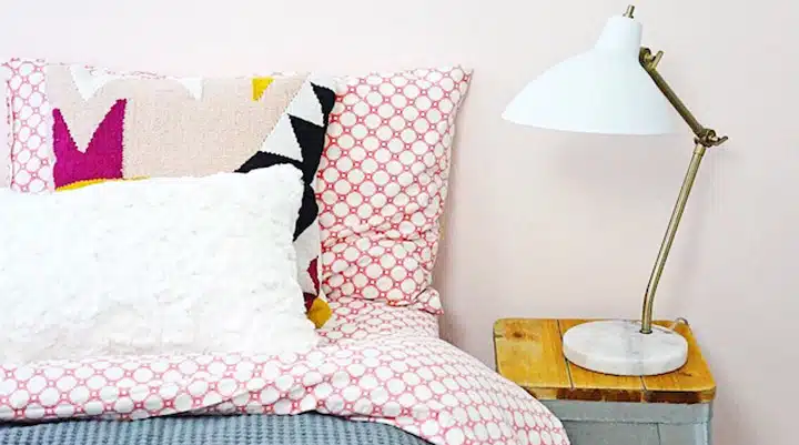 IMG_4271 A pillow on a bed