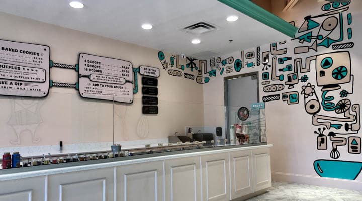 A large kitchen