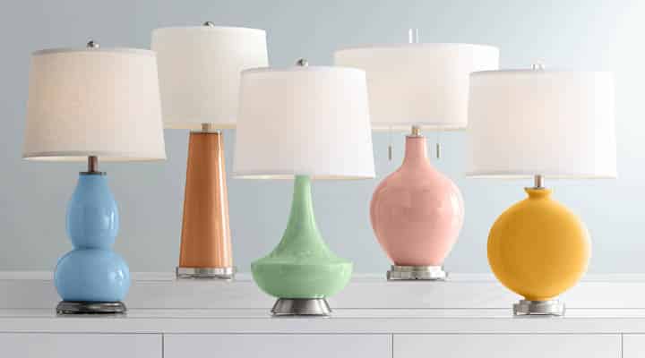 Lamps_Plus_Dunn-Edwards_Group3-720x400 A lamp that is sitting on a table