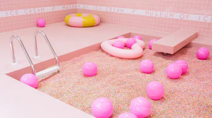 MOIC-April-20th-1094 A group of pink flowers on a table