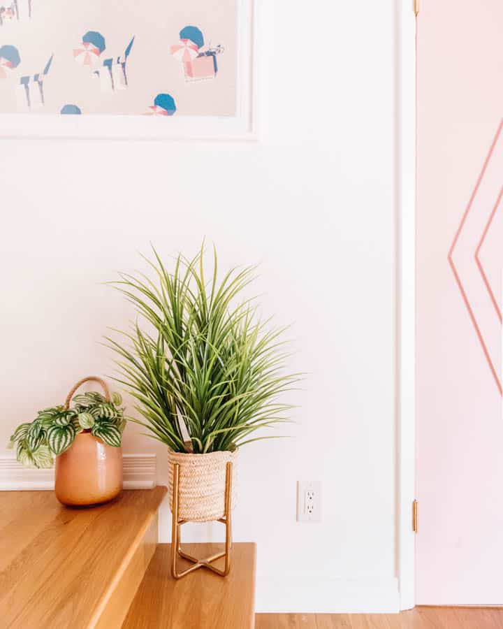 Un jarrón de flores sobre una mesa