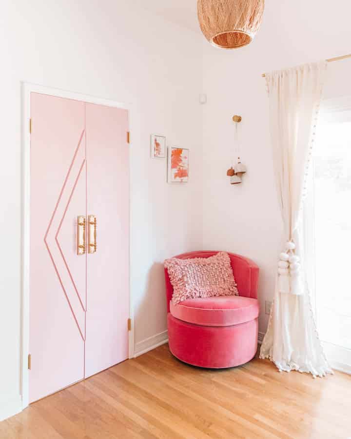 Una habitación rosa