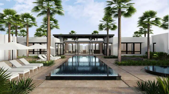 Mesa_Modern_Michelle_Boudreau-720x400 A pool next to a palm tree