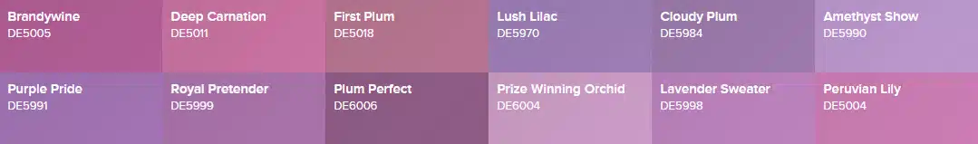 PURPLES A screenshot of a cell phone