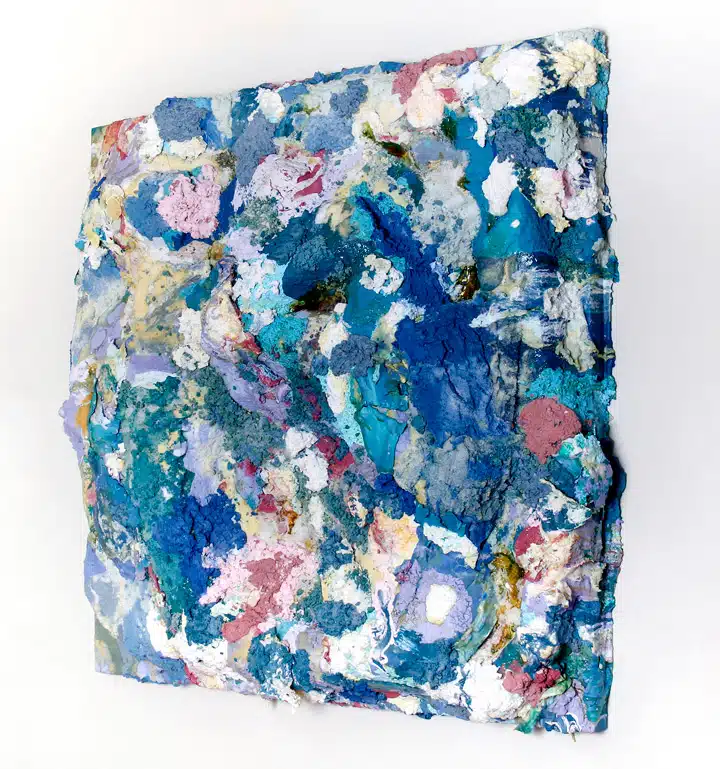 RenaeBarnard-painting-2-side-720x769 A close up of a colorful wall