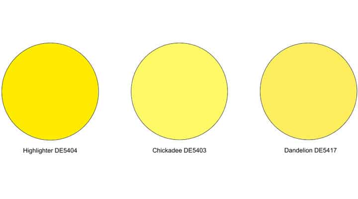 Yellow-High-Heels Shape, circle