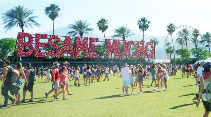 A group of people on a field