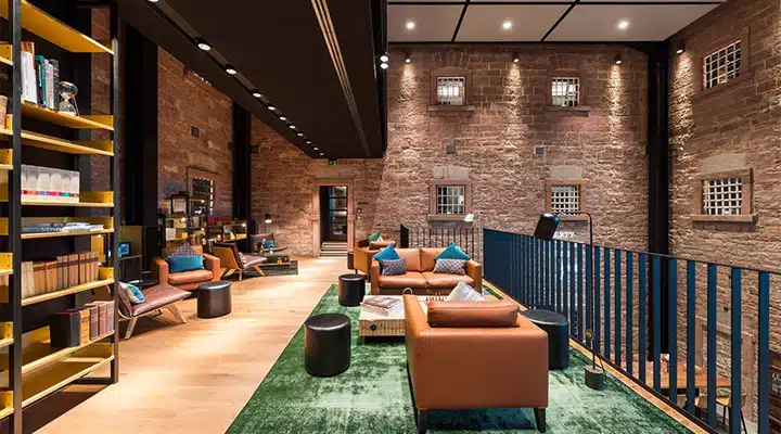 A view of a living room