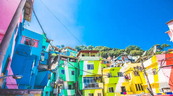 iStock_34194174_LARGE A group of colorful buildings