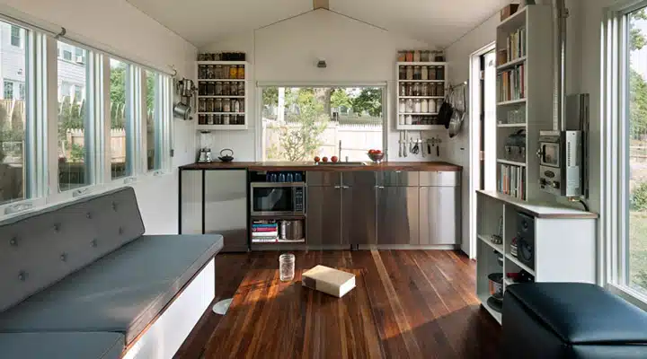 Interior de la casa mínima 2