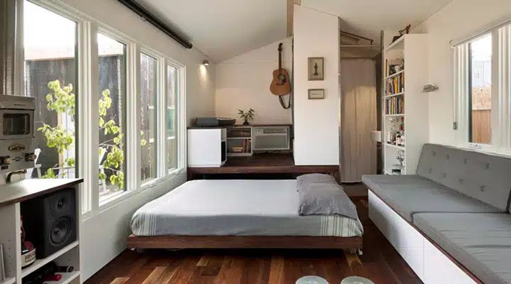 Interior de la casa mínima 1