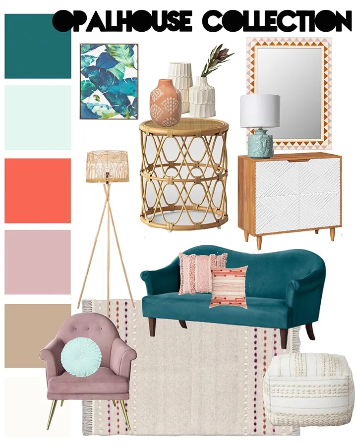 opalhouseFLAT-720x900 A living room filled with furniture and a fire place