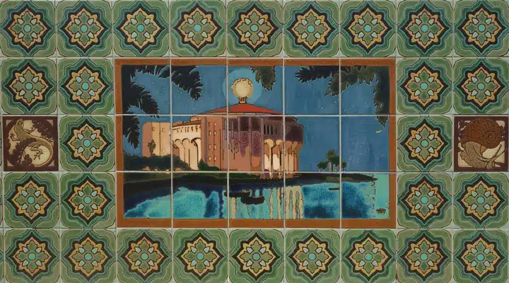 tile A painting on the wall