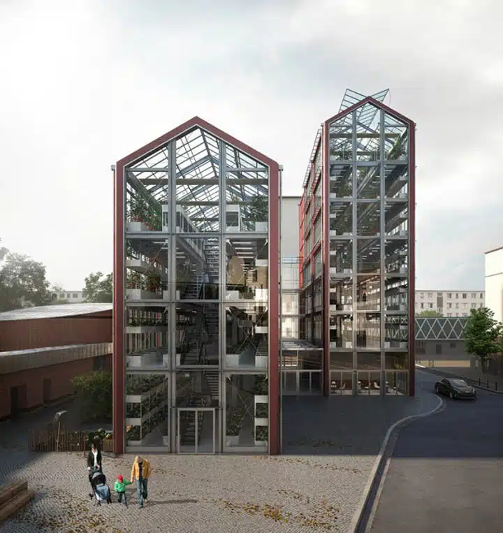 vertical-vegitecture-paris-exterior-720px A statue in front of a building