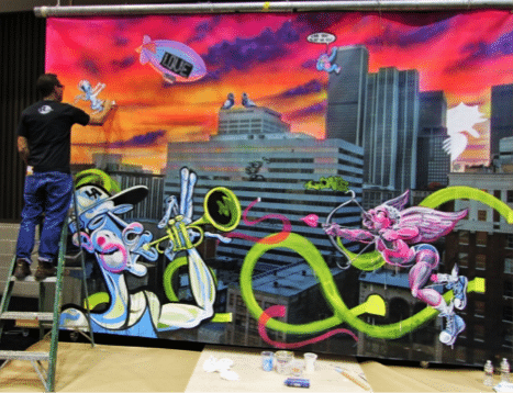 Mural for the teen project