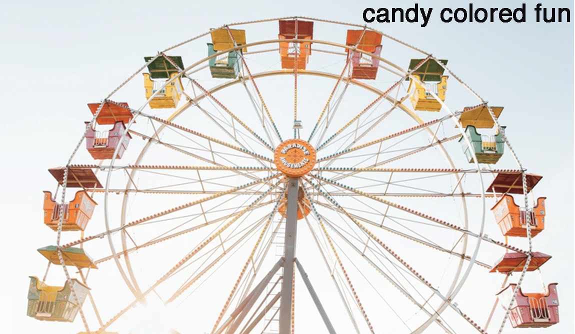 A close up of an umbrella