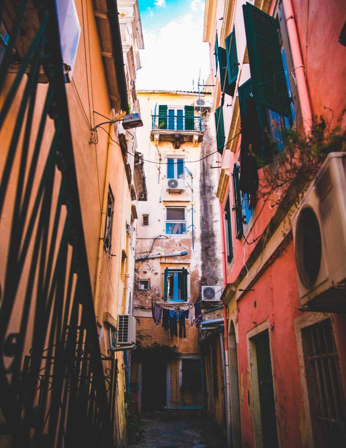 Vista de una calle de la ciudad