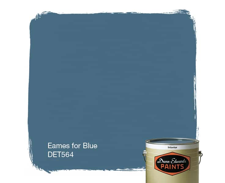 Eames for Blue DET564 Paint Color 466B82 DunnEdwards Paints